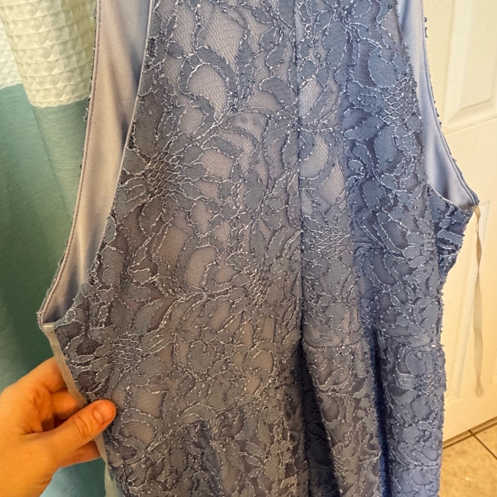 Francesca’s Lace halter maxi dress - Picture 5 of 6